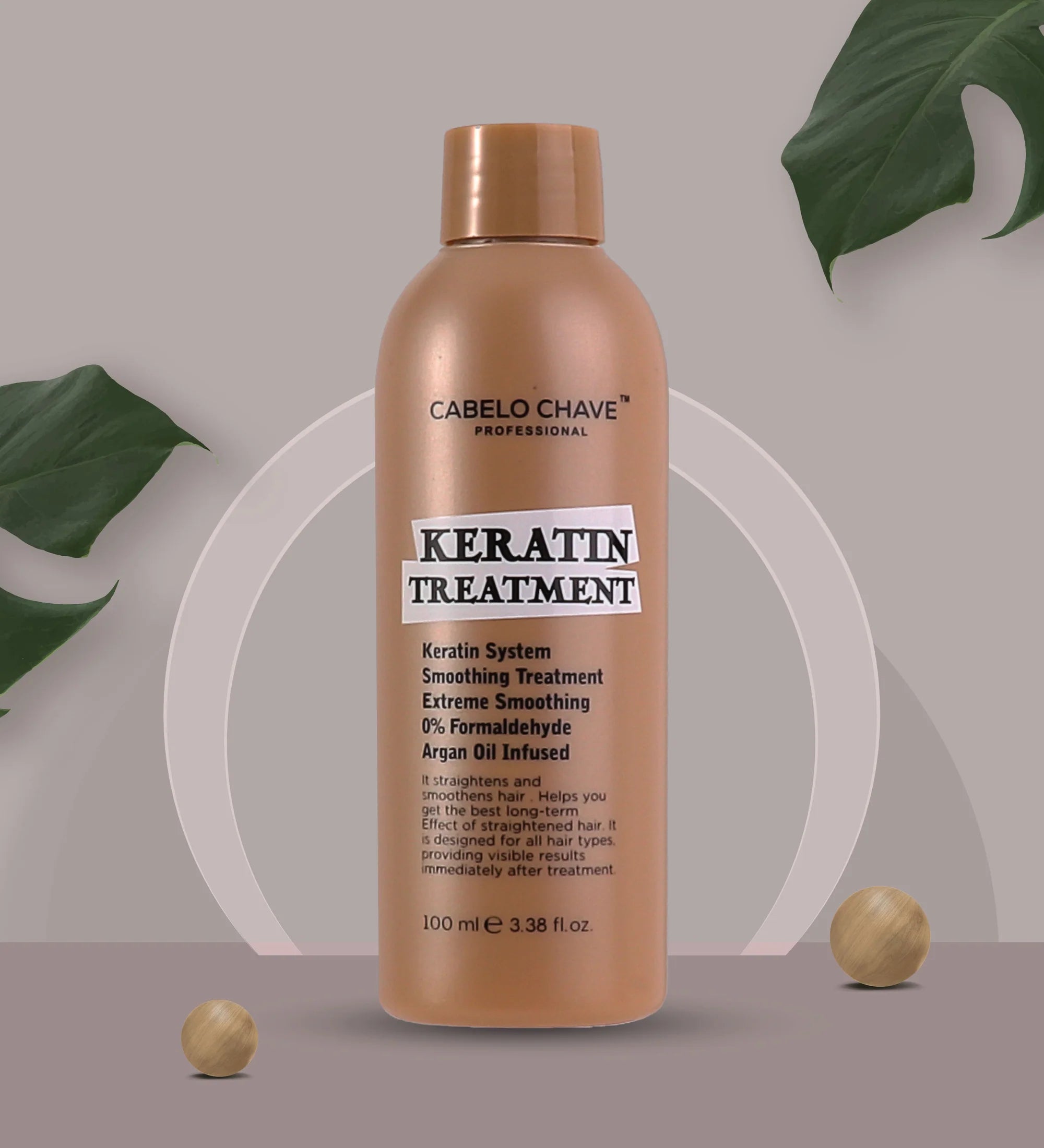 CABELO CHAVE PROFESSIONAL Keratin Treatment Smoothing Argan Oil 100 ml CABELO CHAVE PROFESSIONAL