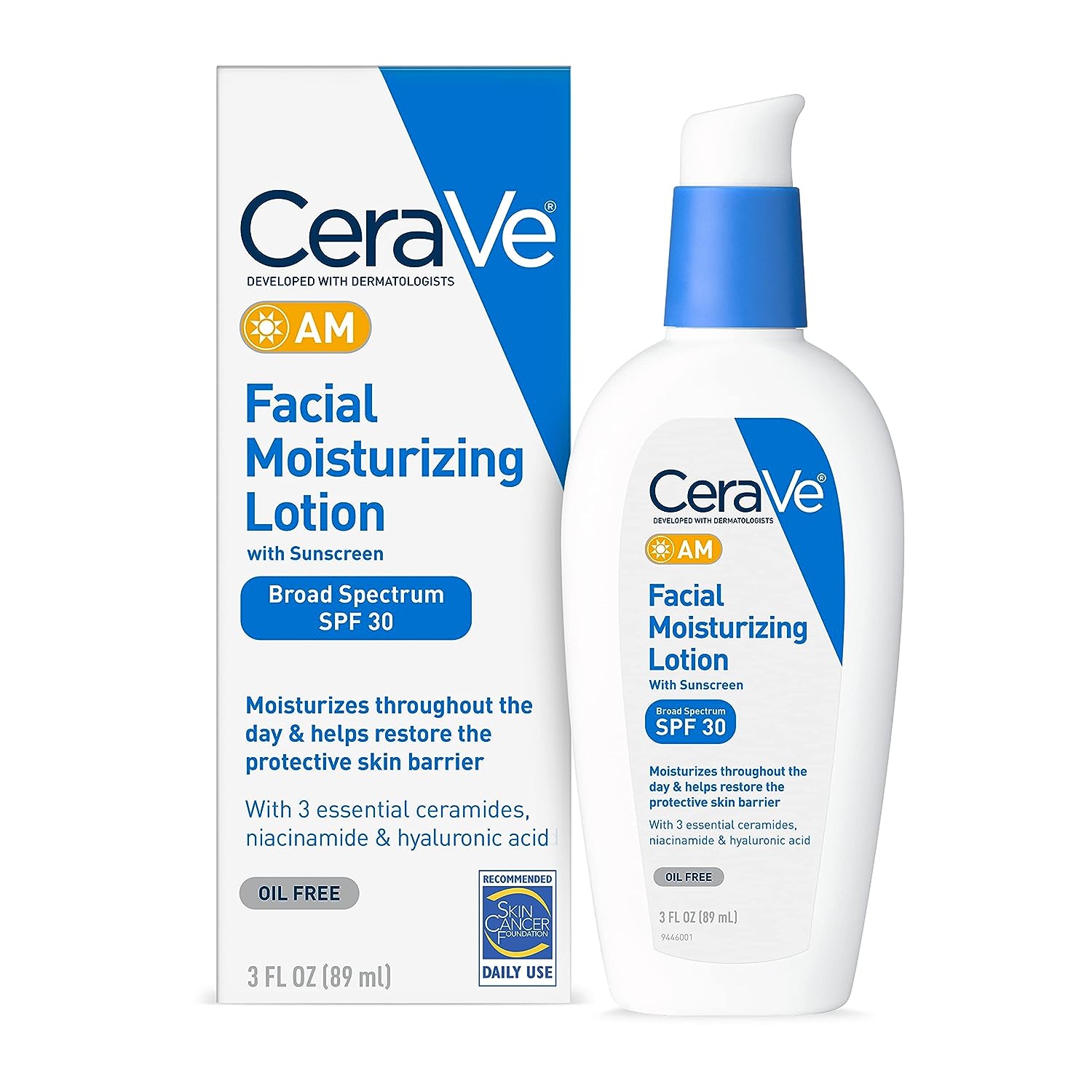 CeraVe AM Facial Moisturizing Lotion SPF 30 -89ml Cerave