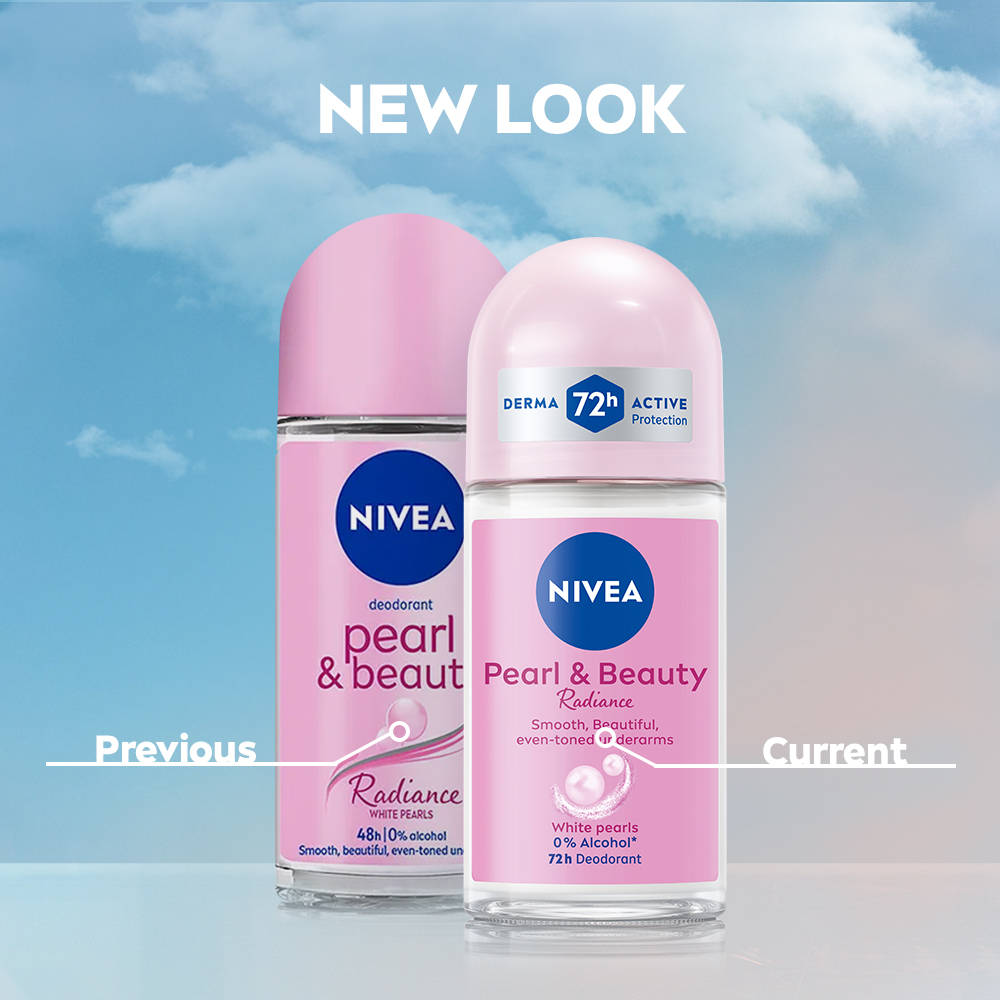 NIVEA PEARL & BEAUTY ROLL ON 25ML NIVEA
