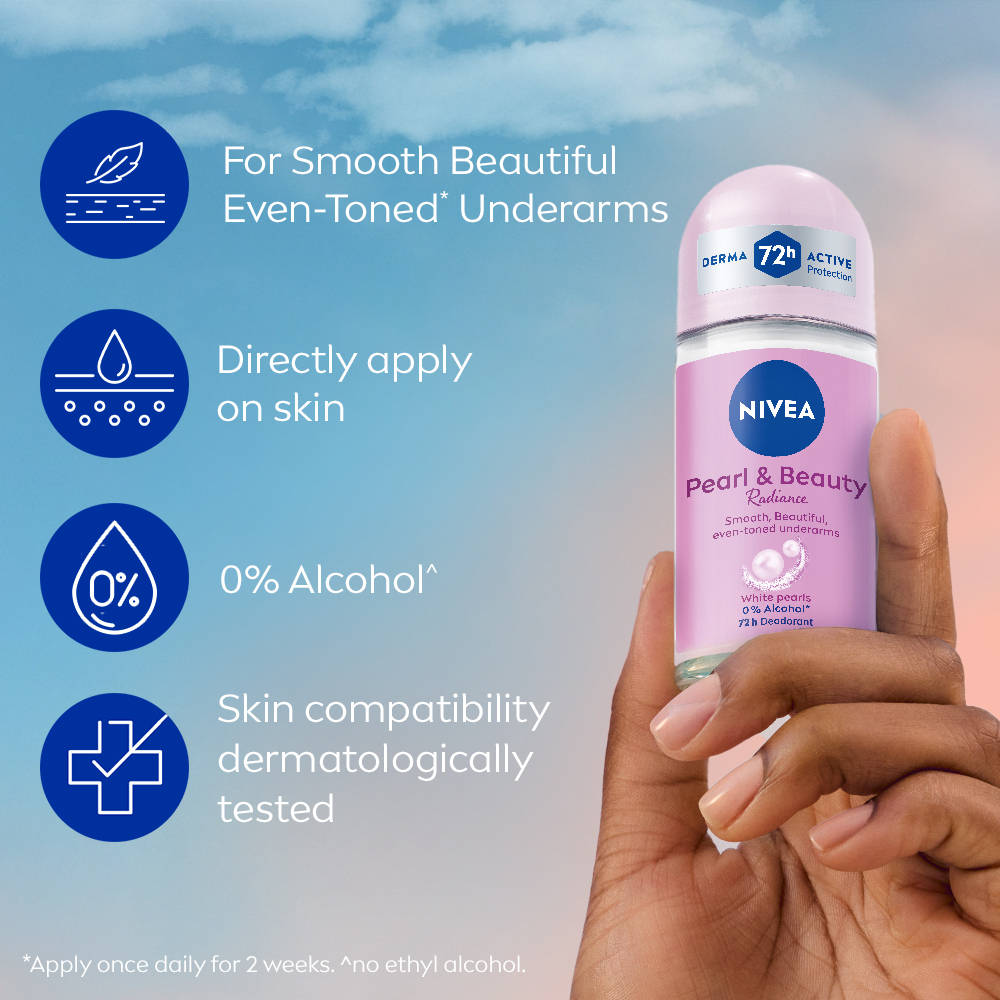 NIVEA PEARL & BEAUTY ROLL ON 25ML NIVEA