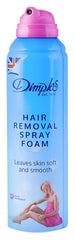 Dimples Hair Remover Spray Foam  Rose - 200 ML Dimple