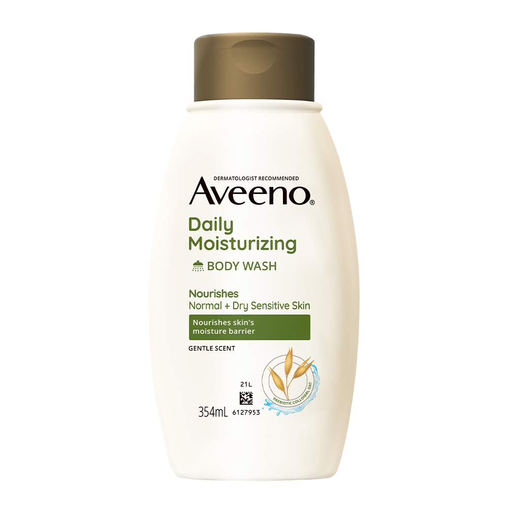 Aveeno Daily Moisturizing Lotion| Nourishes Normal to Dry Sensitive Skin with Oats  (71 ml) Aveeno
