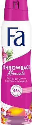Fa Throwback Moments Deodorant Spray, 150 ml Fa