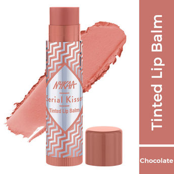Nykaa Serial Kisser Tinted Lip Balm - Chocolate 4.8g Nykaa