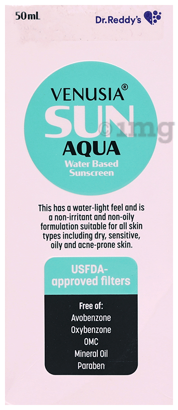 Dr. Reddy's Venusia Aqua Suncreen 50G Dr Reddy's