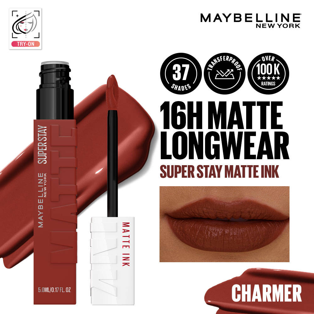 Maybelline New York Super Stay Matte Ink Liquid Lipstick, Lasts Up to 16 Hours Maybelline