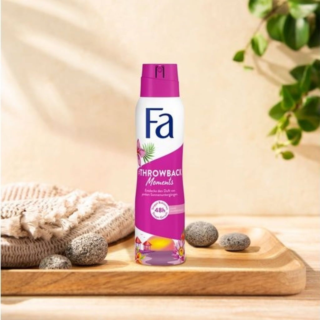 Fa Throwback Moments Deodorant Spray, 150 ml Fa