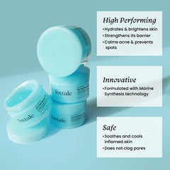 FOXTALE Aquamarine Oil Free Moisturizer Normal to Oily Skin 100 g Foxtale