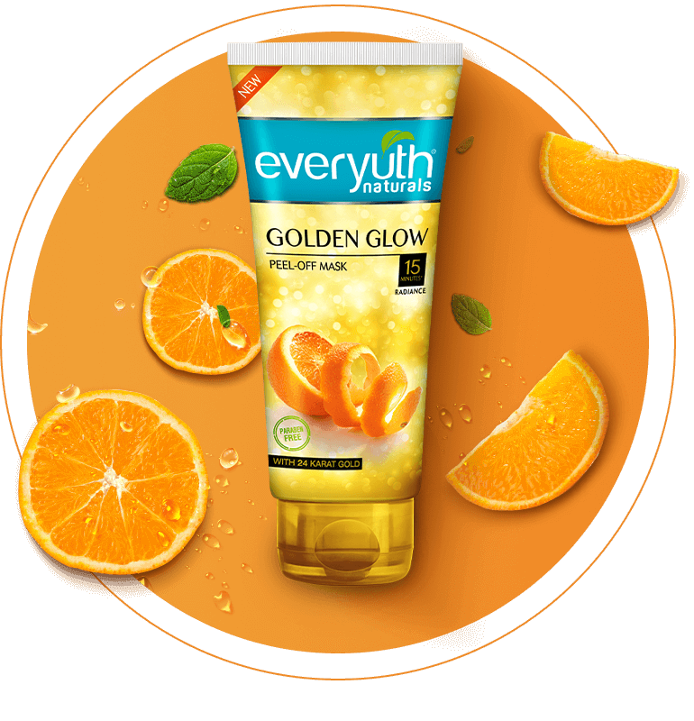 Everyuth Peel Off Mask Golden Glow 100 Gm. EVERYUTH