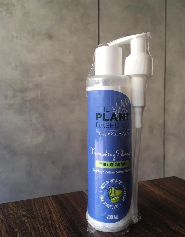 THE PLANT BASED CO. Nourishing Shampo With- Aloe & Amla 200ml THE PLANT BASED CO.