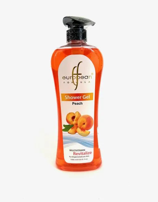 European Formula Peach shower Gel 500 ml European Formula