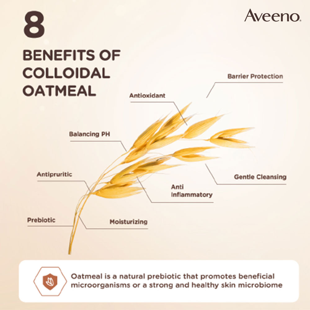 Aveeno Daily Moisturizing Lotion| Nourishes Normal to Dry Sensitive Skin with Oats  (71 ml) Aveeno