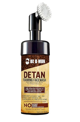 BE O MAN Detan Foaming Facewash  For Deep Cleansing 150 ml Be O Man