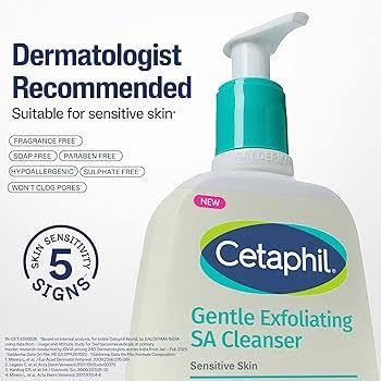 Cetaphil Gentle Exfoliating SA Cleanser 236Ml Cetaphil