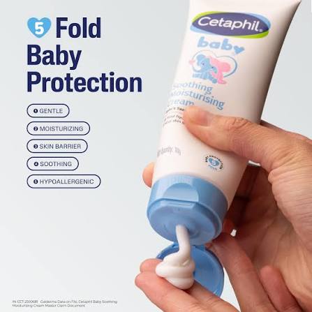 Cetaphil Baby Soothing Moisturising Cream 100G Cetaphil