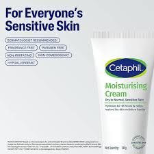 Cetaphil Moisturising Cream Dry To Normal Sensitive Skin 100G Cetaphil