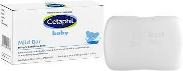 Cetaphil Baby Mild Bar Hypoallergenic For Sensitive Skin 100G Cetaphil