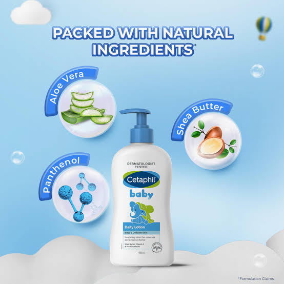 Cetaphil Baby Daily Lotion Shea Butter 400ML Cetaphil