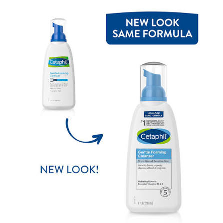 Cetaphil Gentle Foaming Cleanser 236Ml Cetaphil