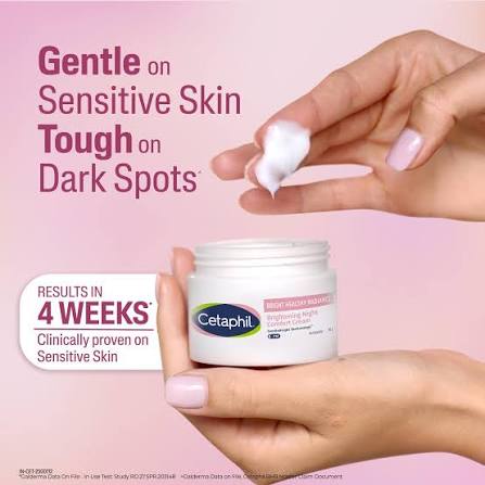Cetaphil Bright Healthy Radiance Brightening Night Comfort Cream 50G Cetaphil