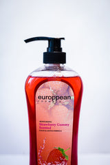 European Formula Moisturising Strawberry Gummy Scented Shower Gel Bath 1000 ml European Formula