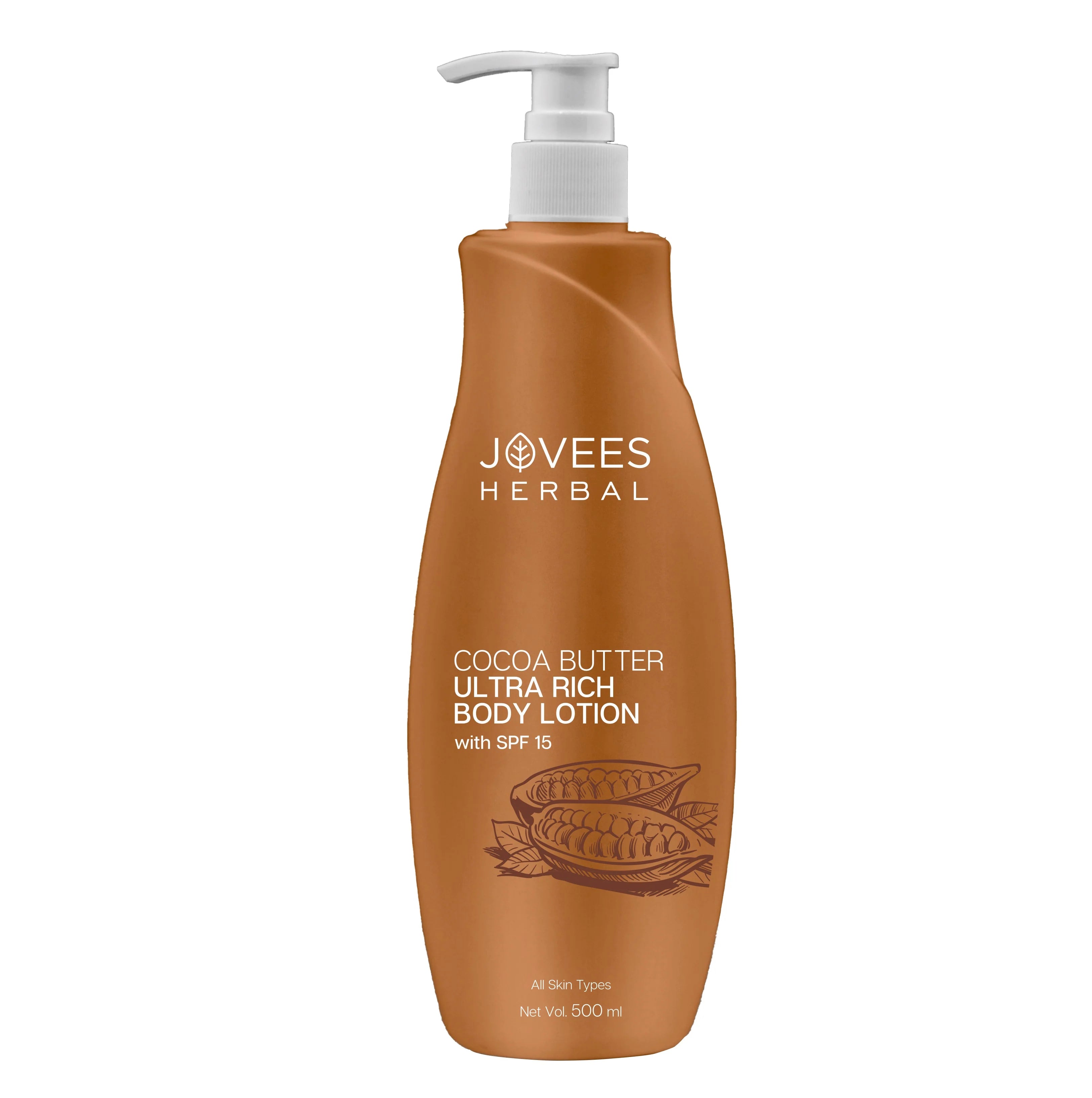 Jovees Cocoa Butter Hand & Body Lotion With SPF