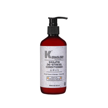 Keraology Keratin De-Stress Conditioner 300ml Keraology
