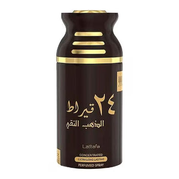 Lattafa 24 Carat Pure Gold Perfumed Spray 250ml Lattafa