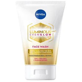 Nivea Luminous 630 Even Glow Face Wash, 100 ml NIVEA