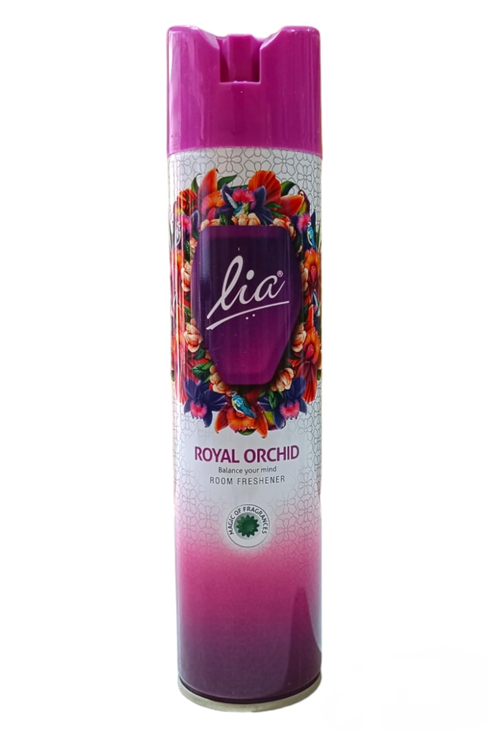 Lia Air Freshener for Home, (Fragrance Royal Orchid) 310 g LIA