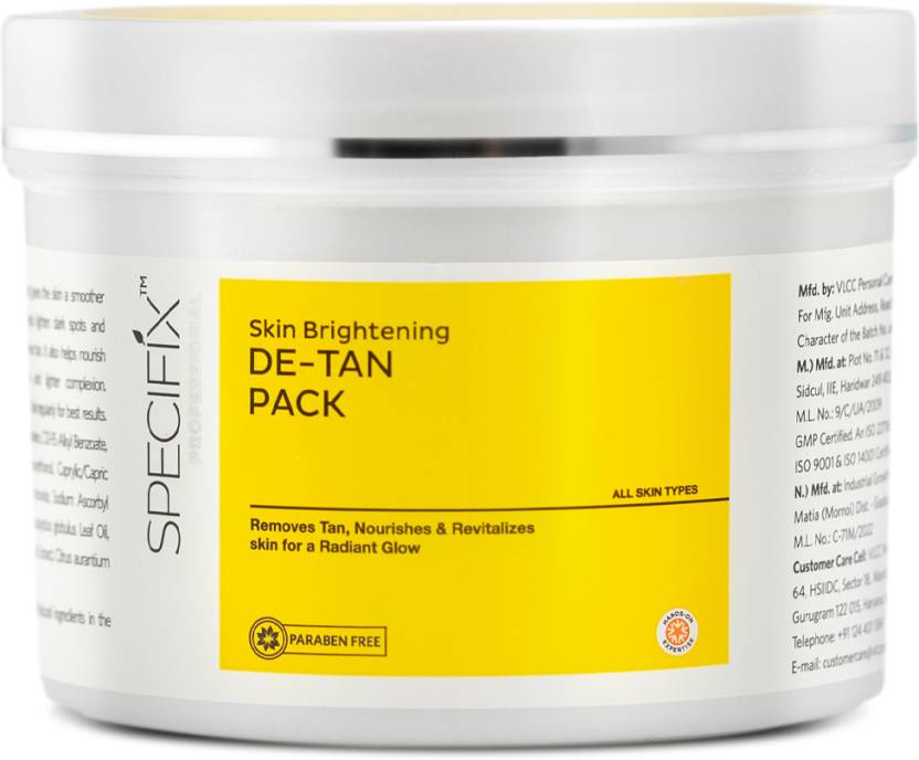 VLCC Specifix Professional TM  Skin Brightening DE-TAN Pack 400 gm VLCC