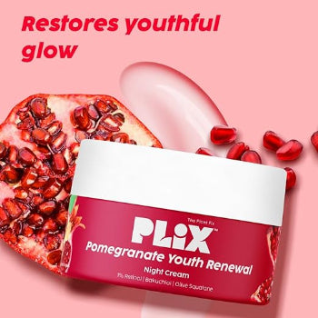 Plix Pomegranate Youth Renewal Night Cream Plix