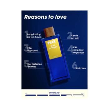 Plix Wild In Vegas Eau De Parfum 100ml Plix