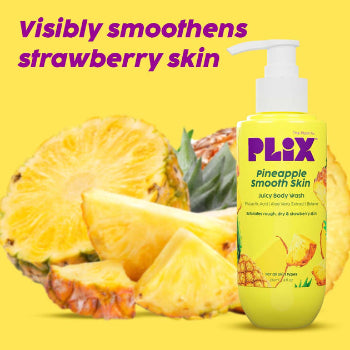 Plix Pineapple Smooth Skin Body Wash 236ml Plix