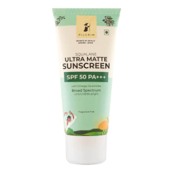 Pilgrim Ultra Matte Sunscreen SPF 50 PA+++ 50g Pilgrim