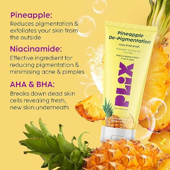 Plix Pineappple De-Pigmentation Juicy Cleanser 100ml Plix