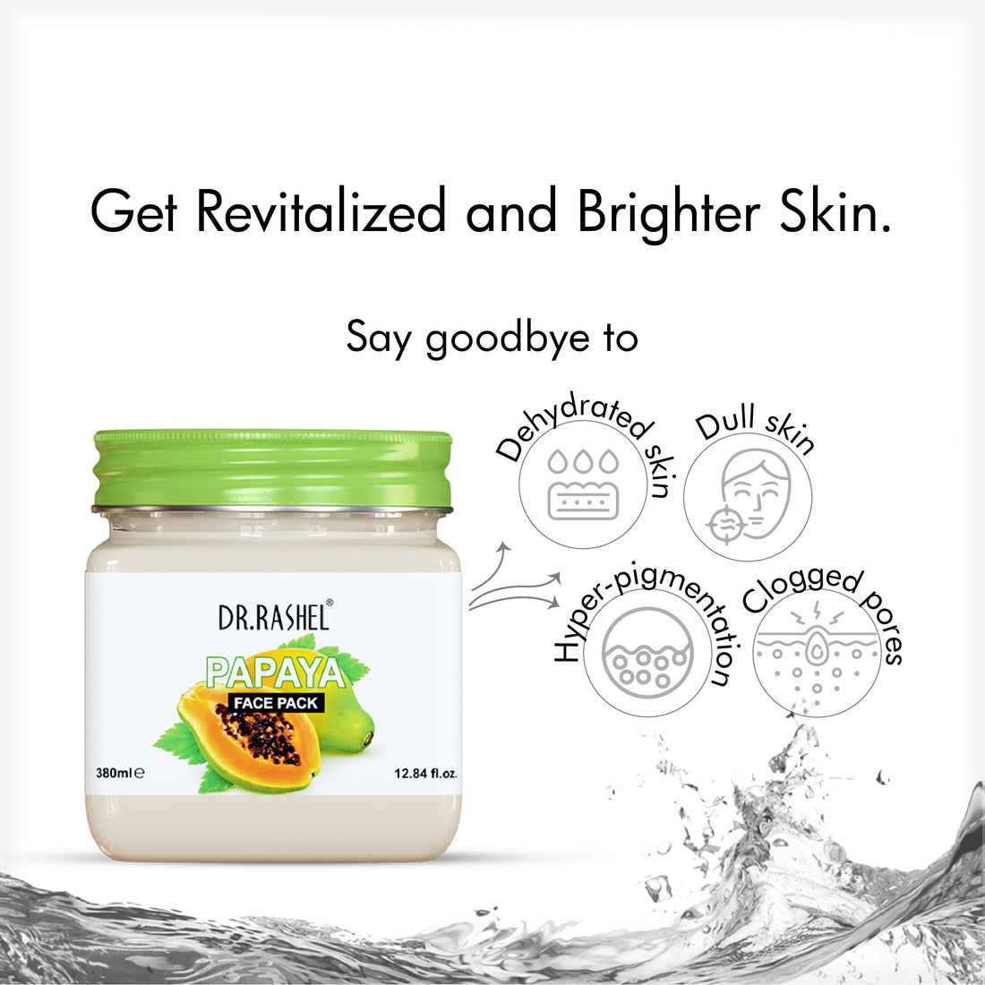 Dr. Rashel Papaya Face Pack 🍃✨ – Glow-Boosting Care for Clear, Radiant Skin Dr. Rashel