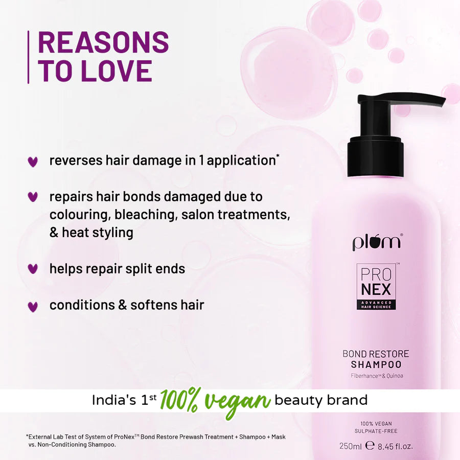 PLUM Pro Nex Bond Restore Shampoo 250ml PLUM