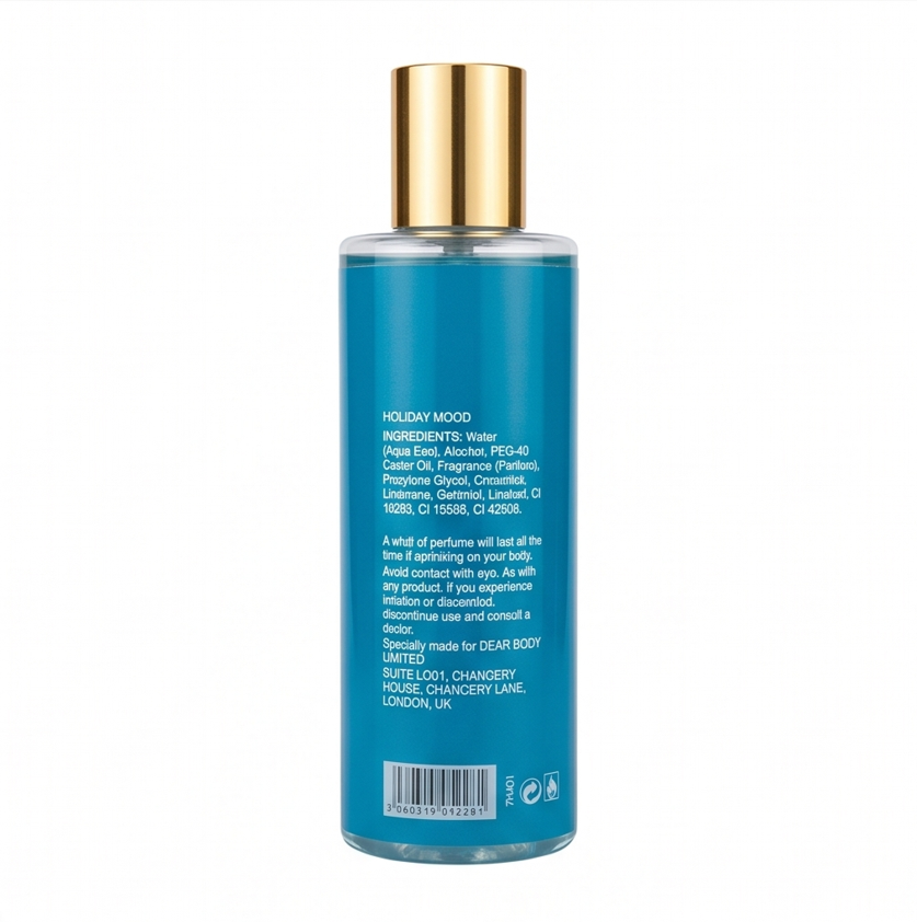 Dear Body Holiday Mood Fragrance Mist 250 ml DEAR BODY