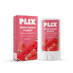 PLIX Watermelon Invisible Sunscreen Stick With SPF 50 PA +++ 15g Plix
