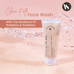 Sonnet Wellness Clean it off Facewash (01 Cleanse) 100gm Sonnet Wellness