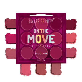 SWISS BEAUTY On the Move Lip Palette (Pink & Mauve) 7g SWISS BEAUTY