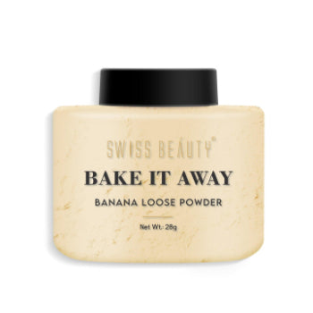 SWISS BEAUTY Bake It Away Loose Powder (01 Banana) 28g SWISS BEAUTY