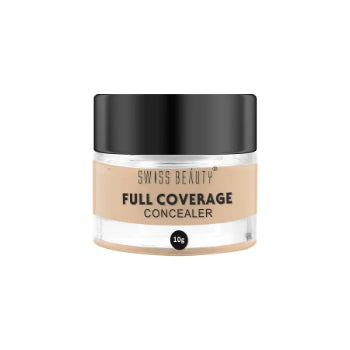 SWISS BEAUTY Full Coverage Concealer (02 Natural-Beige) 10g SWISS BEAUTY