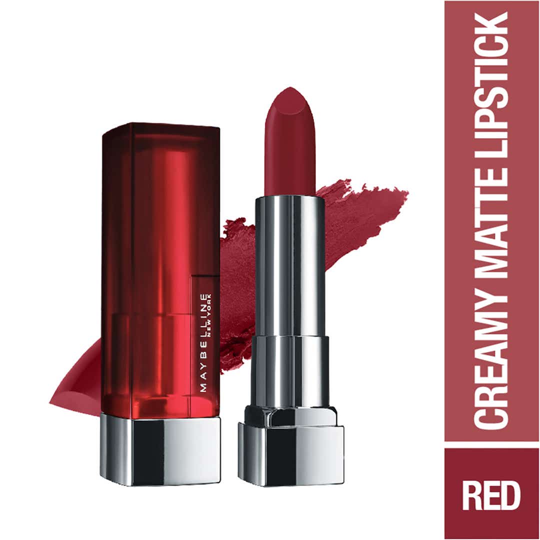 Maybelline New York Color Sensational Creamy Matte Lipstick, Lasts Up To 12H Maybelline