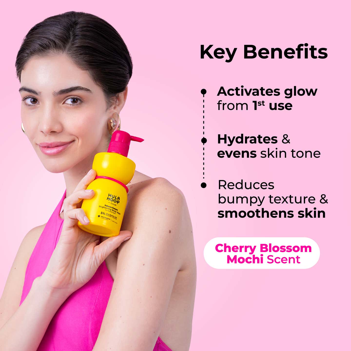 Foxtale De-Tan Brightening Body Wash | Glycolic Acid & Niacinamide for Glowing Skin | Removes Tan & Evens Skin | 6+ hrs odour control | SLS-Free | Body Wash for Women & Men | All Skin Type | 250 ml FOXTALE