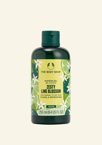 THE BODY SHOP Zesty Lime Blossom Shower GEL - 250ml THE BODY SHOP