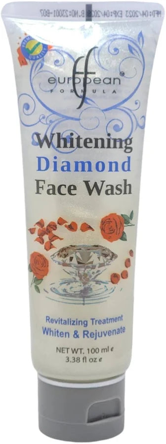 EUROPEAN FORMULA WHITENING DIAMOND FACE WASH EUROPEAN FORMULA