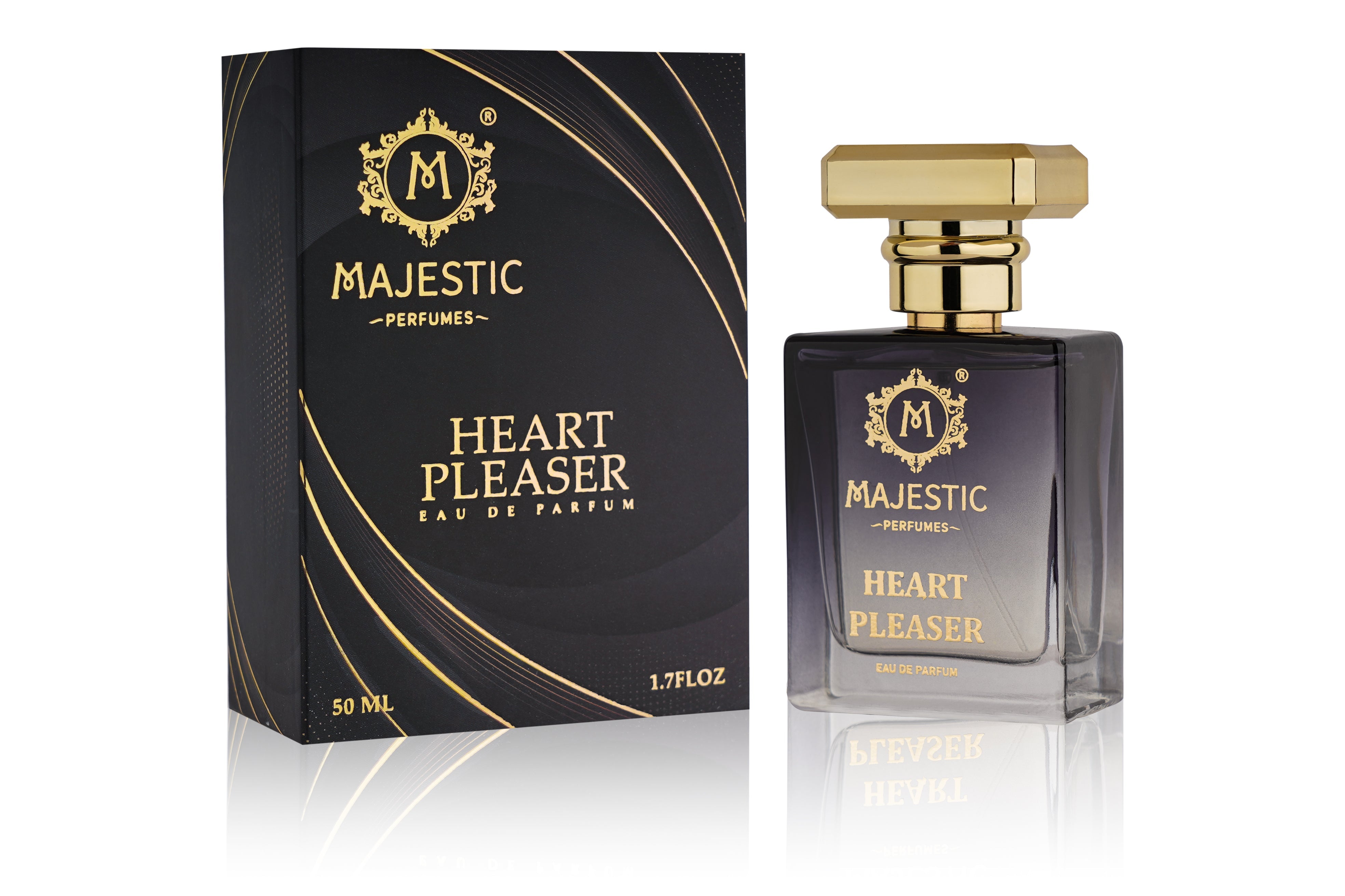 Majestic Perfume Heart Pleaser | The Perfect Scent for Romance | Eau De Perfume | 50Ml Majestic Perfumes