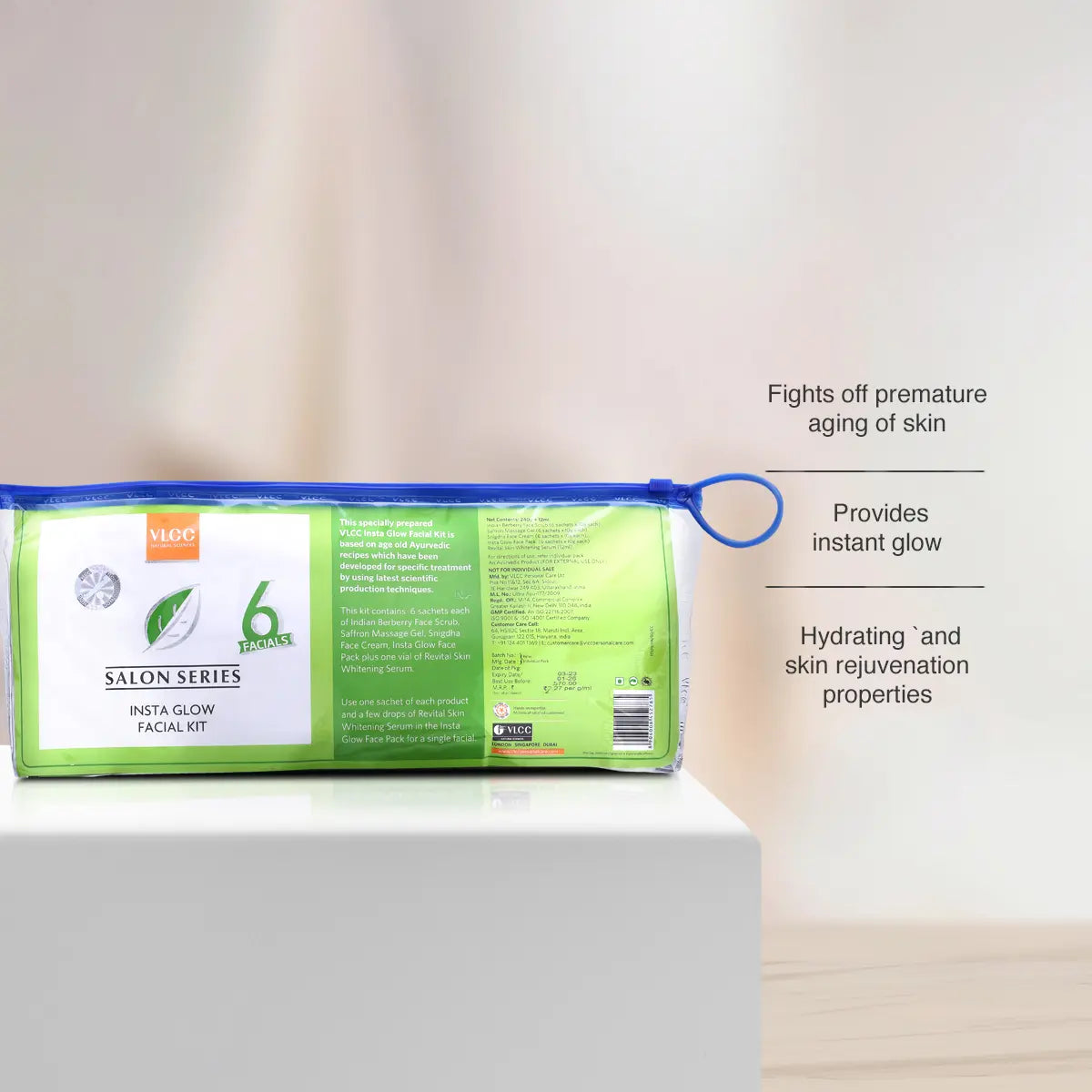 VLCC Salon Series Insta Glow Facial Kit VLCC